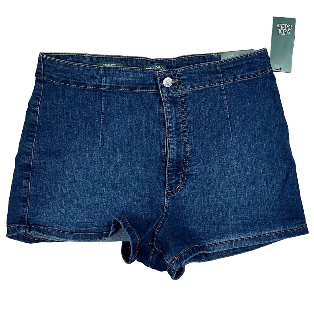 Wild Fable Women's Dark Blue Super High Rise Jean Shorts - Size 0 - NWT
